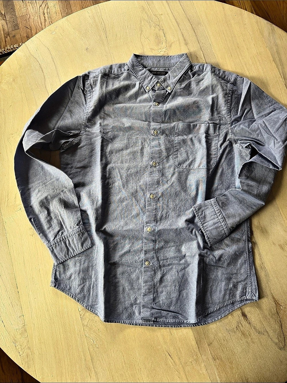 Banana Republic Grant Fit Men's Cotton Button Down Large